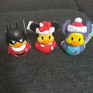 Disney Christmas rubber ducks bundle